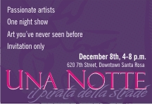 Una Notte Invitation