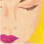 Girl with Bee Illustration