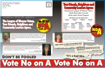 No on A Brochure