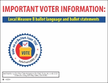 No on B Brochure