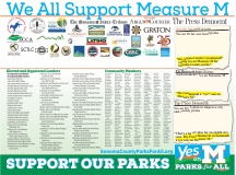 Parks Yes on M Postcard 2
